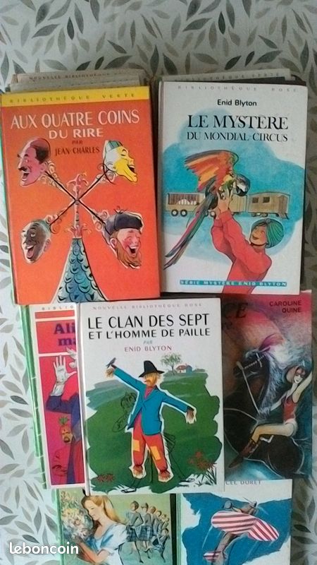 Lot 29 biblio rose verte (image 8)
