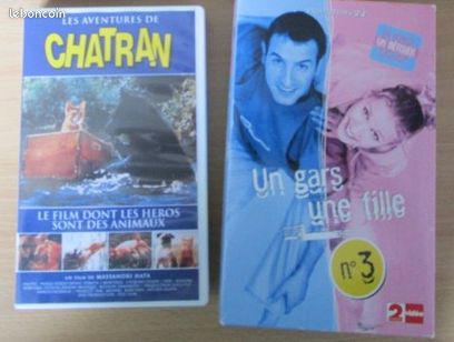 Lot de 2 VHS Cassettes vidéo (image 1)