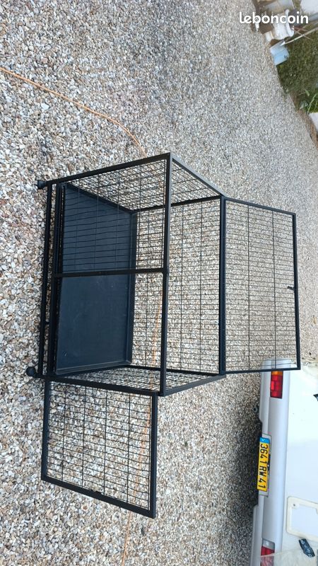 Grande cage sur roulette pour grand chien (image 2)