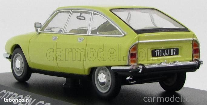 A SAISIR (rare) 1/43 Citroën GS jaune primevere 1971 Norev ref 15821 amb43 (image 4)