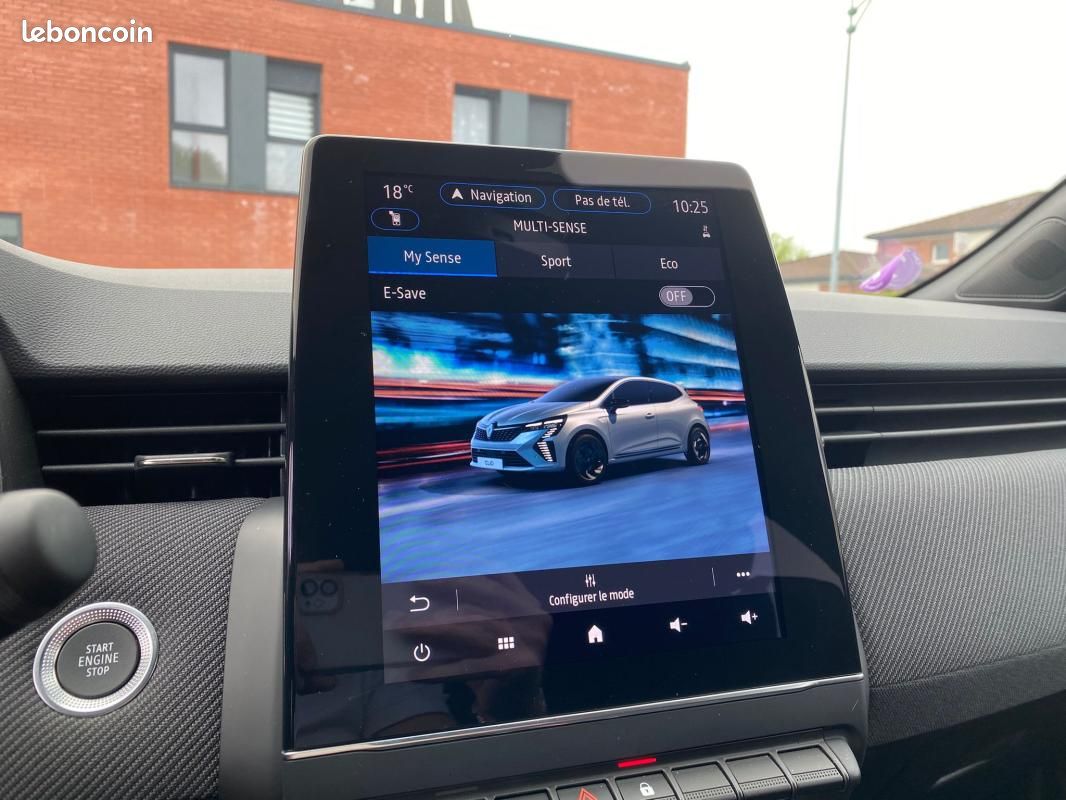 Renault Clio 5 ESPRIT ALPINE HYBRIDE E TECH 145 - CARPLAY/CAMERA/ DETECTEUR ANGLES MORTS/ CHARGEU... (image 8)