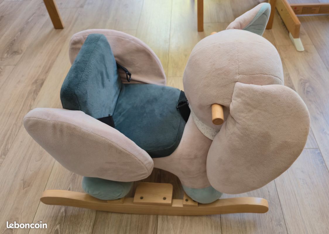 Bascule bébé Axel l'éléphant - Nattou (image 2)