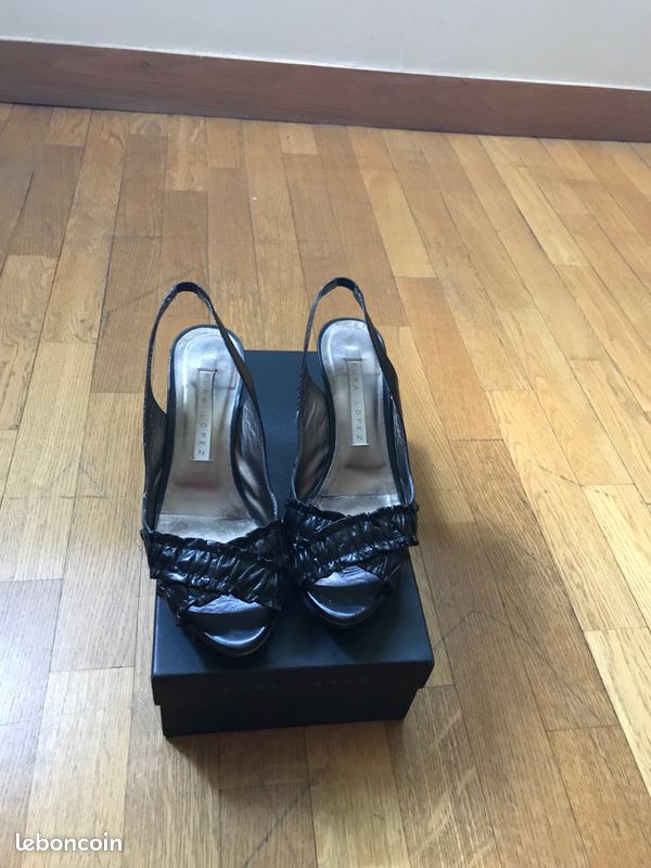 Sandales ? Talons Pura lopez 38,5 (image 1)