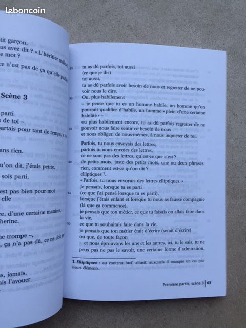 Livre "Juste la fin du monde" édition Bac (image 3)