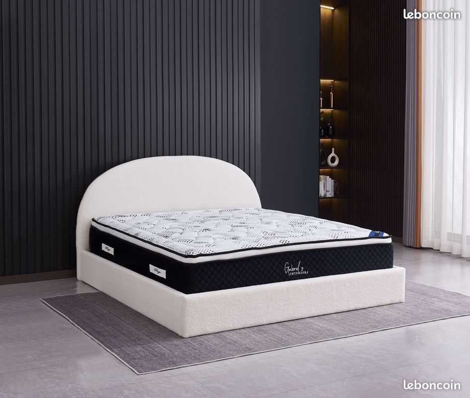 LIT Valentina DOUDOU COFFRE 140X190 /160X200 /180X200 (image 1)