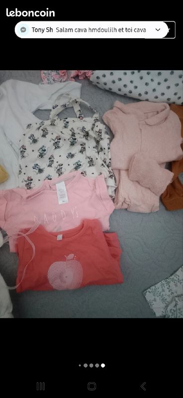 Lot vêtement fille 1mois (image 8)