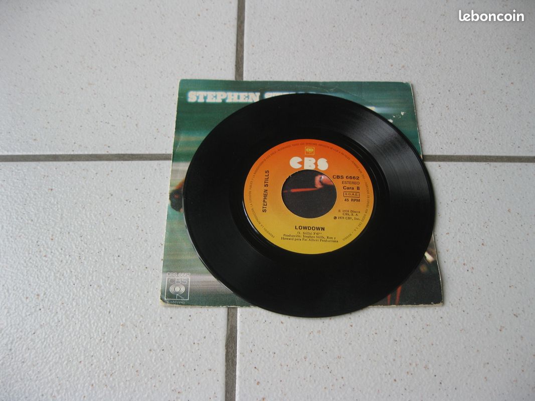 VINYLE 45 SP de STEPHEN STILLS ( Espagne) (image 4)