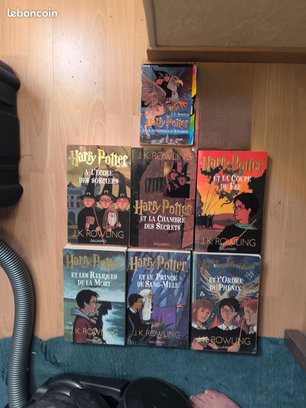 Intégrale Harry Potter grands formats et poche (image 1)