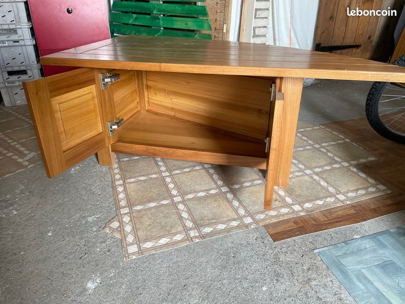 Table basse en Orme (image 2)