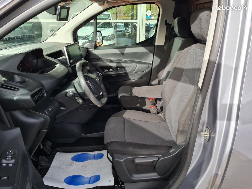Peugeot PARTNER STANDARD 650KG BLUEHDI 100CH S&S BVM5 ASPHALT (image 10)