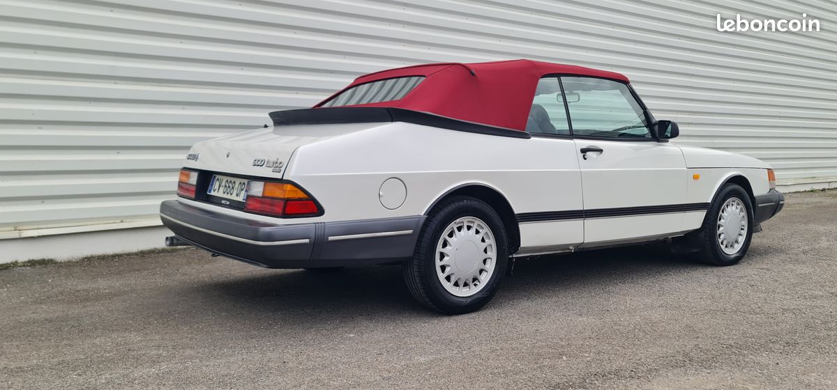 Rare Saab 900 turbo Cabriolet BVA avec 71 mkms (image 10)