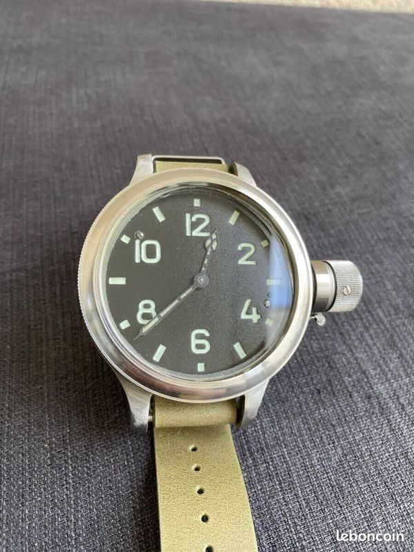 Montre Scaphandrier URSS – 191CHS – Zlatoust - Numéro 3001 (image 2)