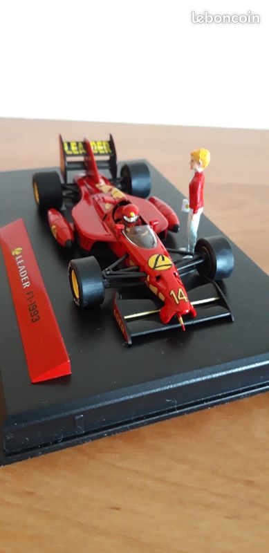 Ck-Model Cars 1:43 - Coche deportivo a escala (3) - Three (3) Michel Vaillant Model cars (Leader