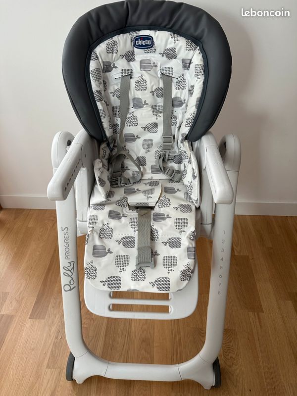 Chaise haute Chicco Poly Progress 5 (image 1)