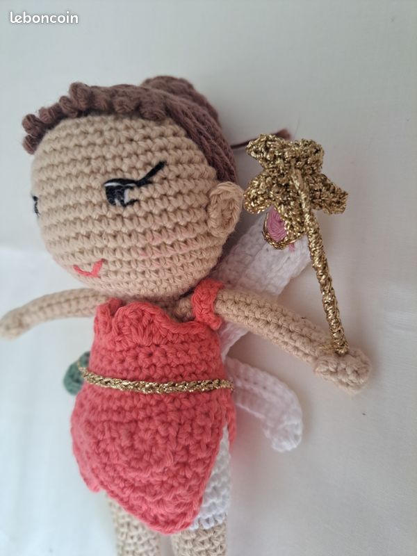 Poupée Fée faite au crochet (image 8)