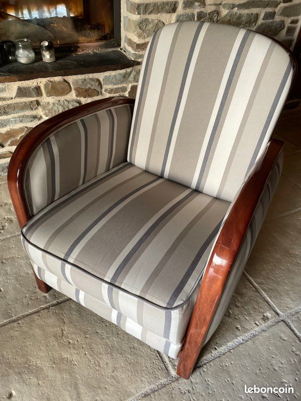 Fauteuil tapissier d’époque (image 3)