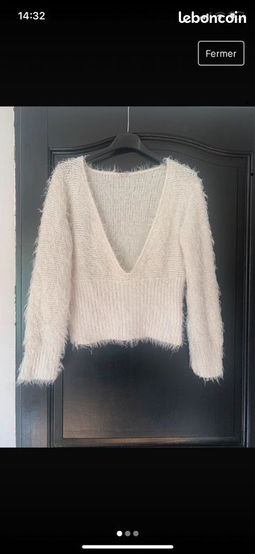 Petite pull blanc (image 1)