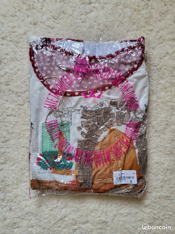 Polo Femme Save The Queen, Taille S, Manches Courtes, Multicolore