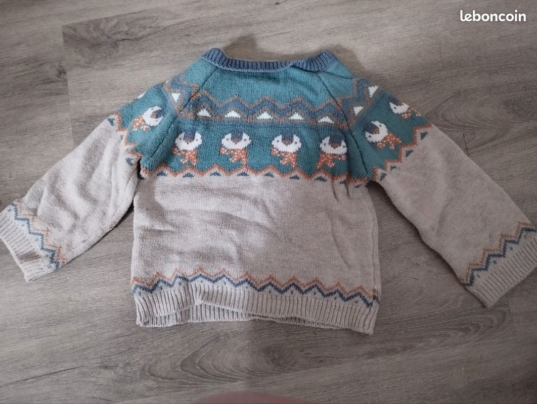 Pull Taille 24 mois (image 2)