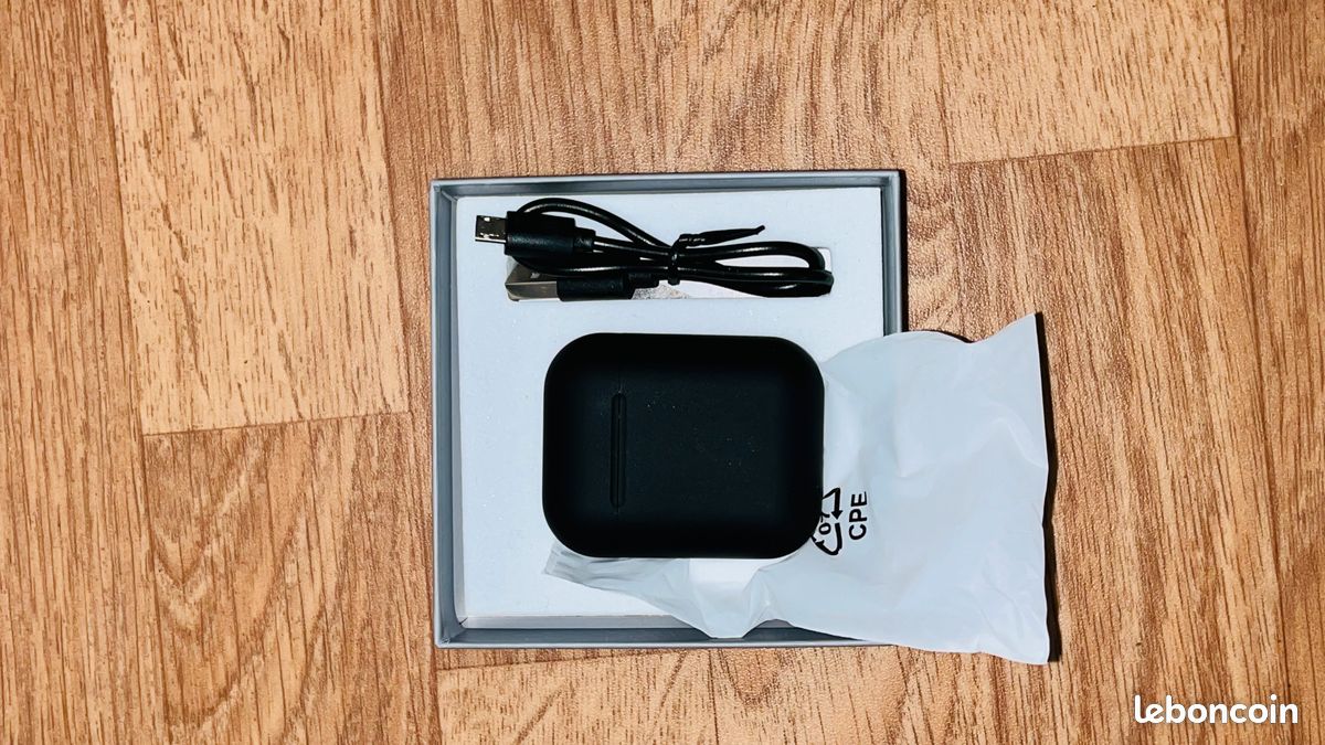 Ecouteurs bluetooth noir (image 4)