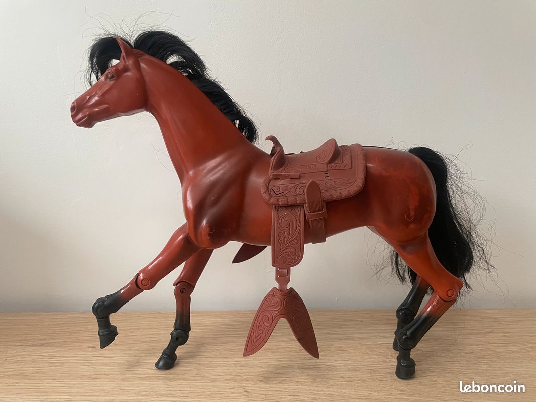 MATTEL VINTAGE# SÉRIE Western / Karl May / Cow-boy - Cheval pour Big