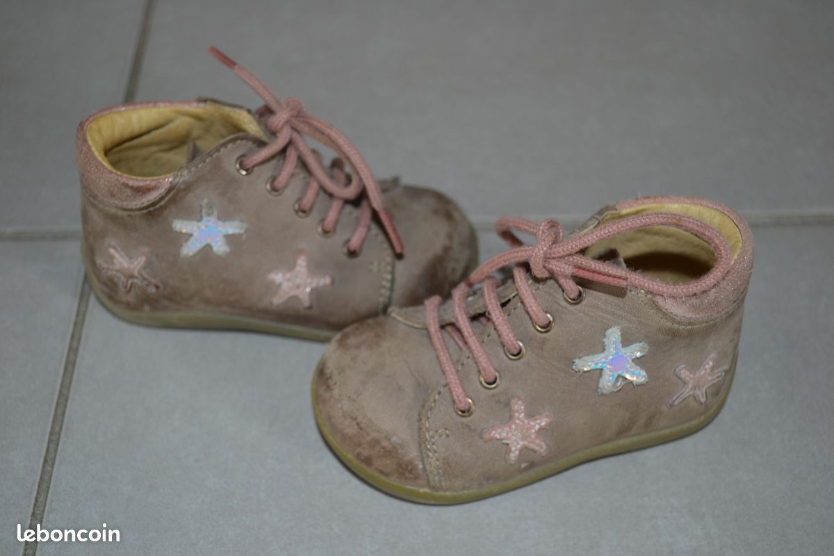 Chaussures 1ers pas Fille DPAM pointure 19 (image 1)