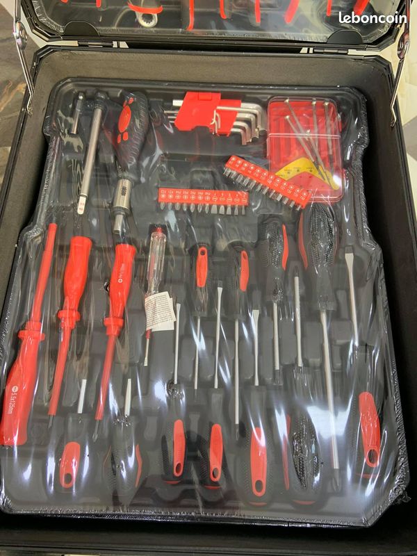 Caisse à outils, 326 pièces, Valise sur roulettes (image 5)