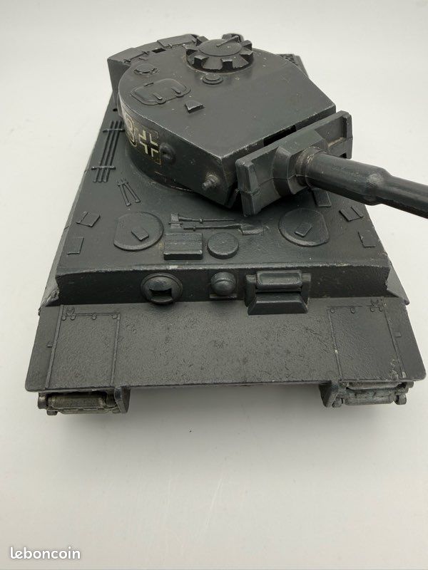 Char Tigre 1 Solido Numéro 141 Gris - Modèle Militaire Allemand 1:50, Métal, Complet, Occasion