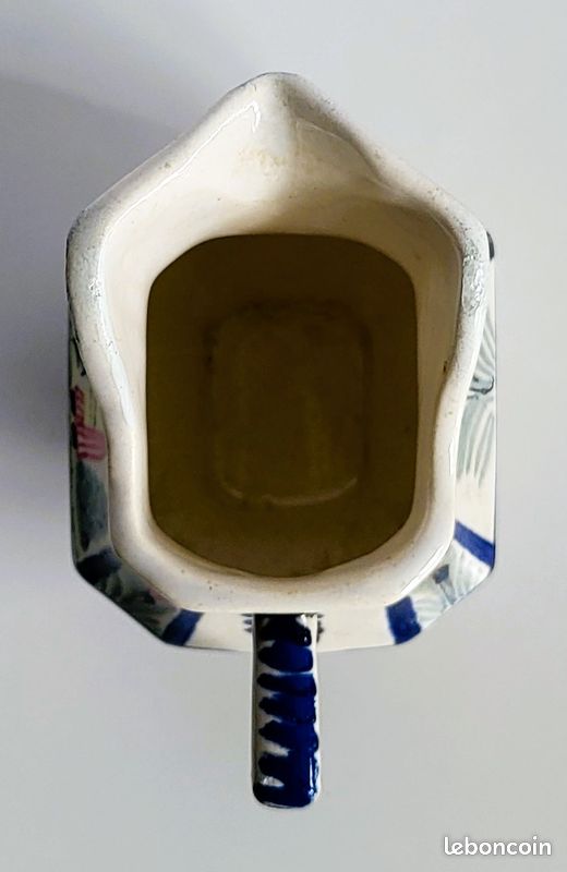 Pot à lait / Crémier Milk Pot signé HB Quimper (image 9)