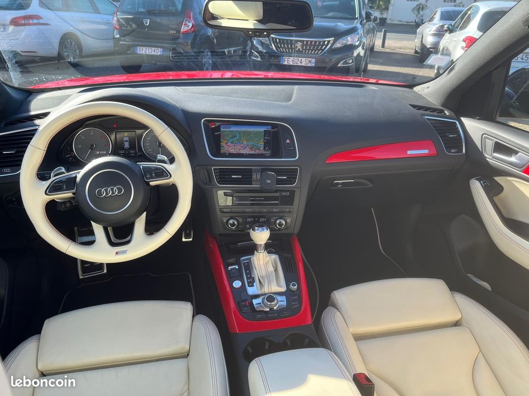 AUDI SQ5 V6 3.0 BiTDI 313 Quattro Tiptronic 8*audi exclusive full *rouge *ETAT EXCEPTIONNEL (image 17)