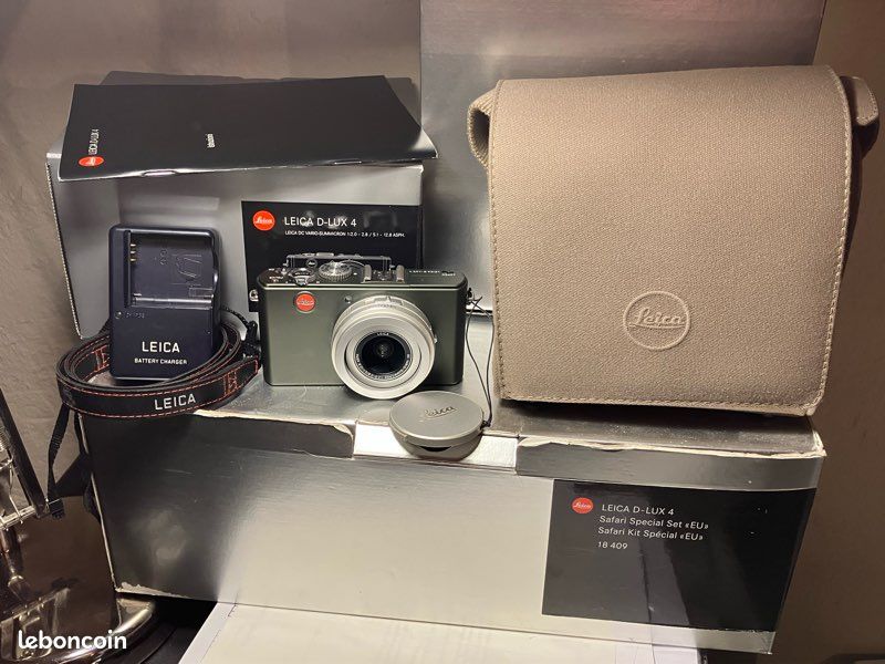 Leica D-Lux 4 Safari Special Set (18409) - Compact 10MP - Compteur 8813 - État Correct