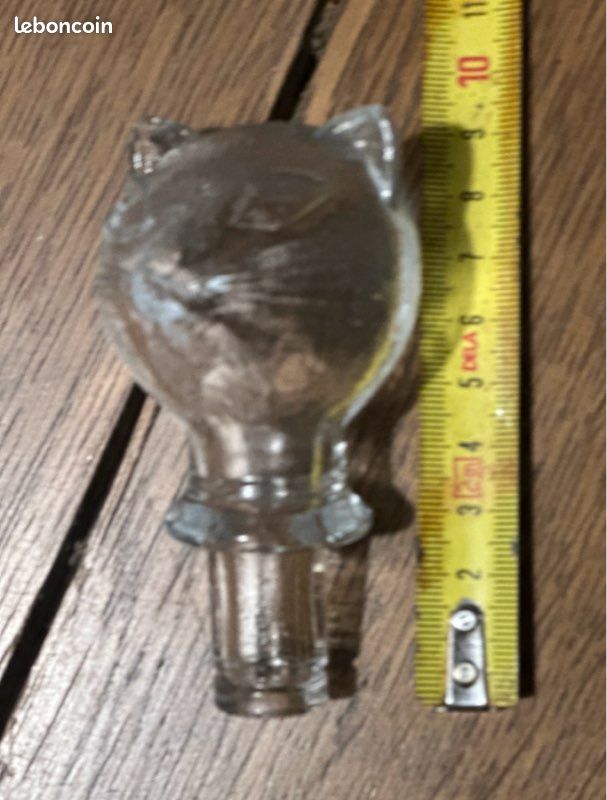 Bouteille carafe chien et chat ( Grisou ) (image 8)