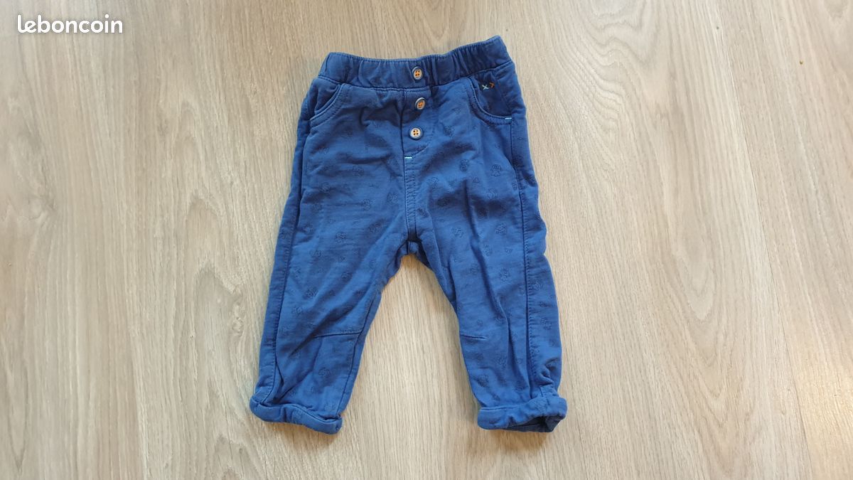 Lot 8 pantalons bébé 9mois (image 6)