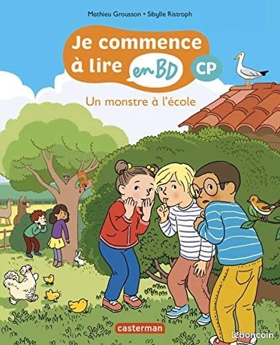 Un monstre à l école bd ce1 (image 1)