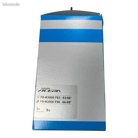 FD-M3000-TS6 3x9 Acera M3000 Pour VTT 3x9 Vitesses - Double Traction