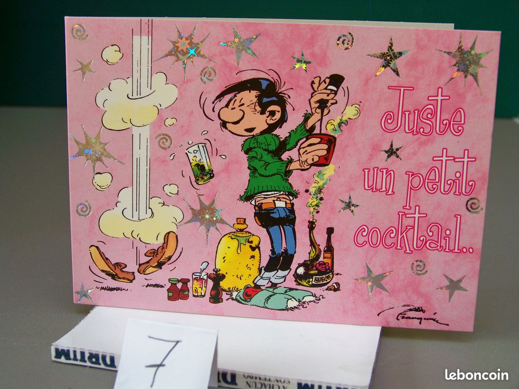 Cartes postales doubles Gaston Lagaffe 2003_2 (image 4)