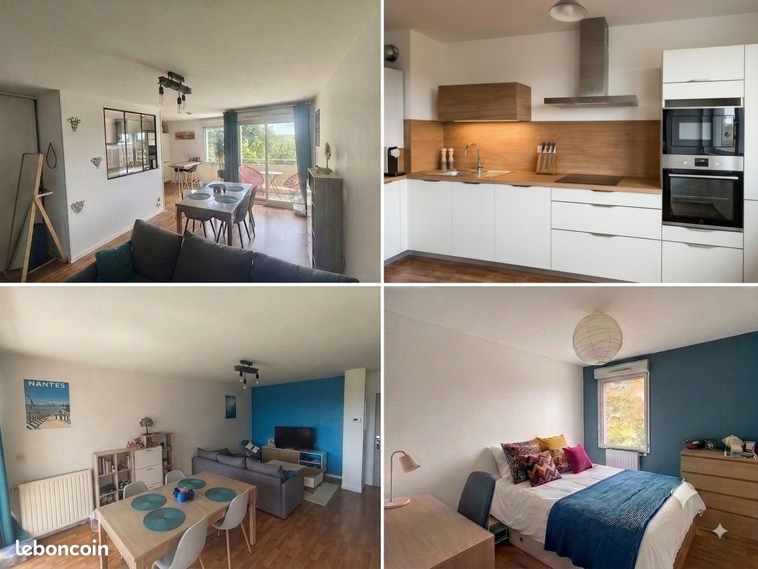 Appartement 3 pièces 61 m² · à Carquefou · 61,3 m² · 239 000 €