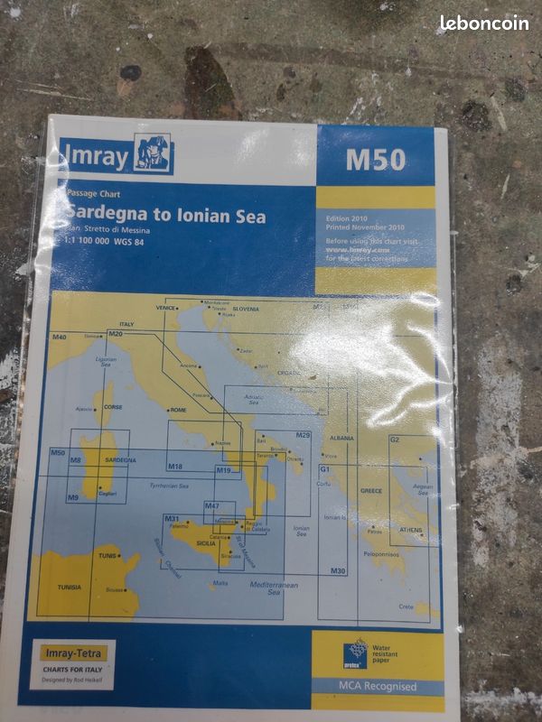 Carte marine IMRAY (image 1)