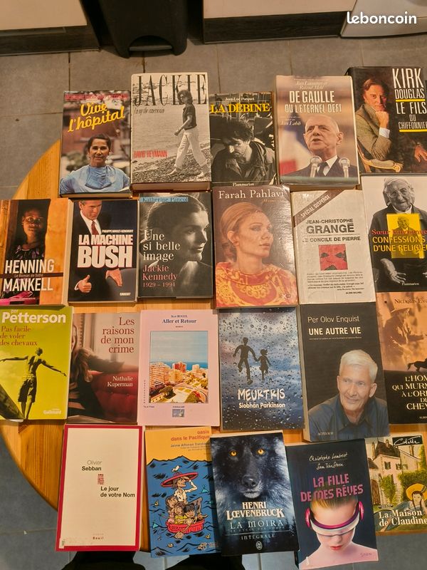 120 livres à choisir dès 5 – Kessel, Romain Gary, Agatha Christie, Fred Vargas… (image 2)
