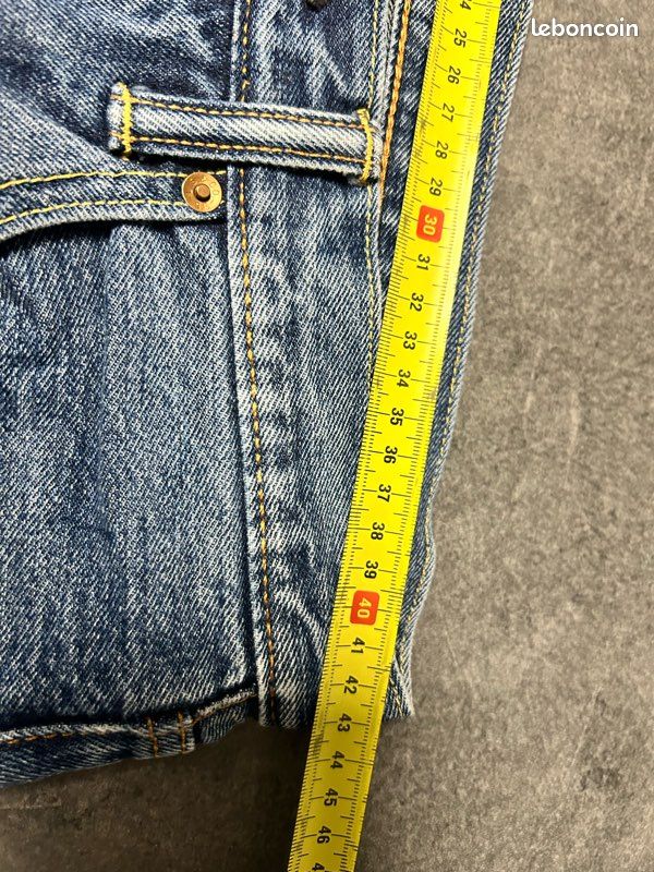 Carton58) Lots de deux Jeans Homme LEVI ‘STRAUSS&CO taille 42 voir toute les mesures (image 4)