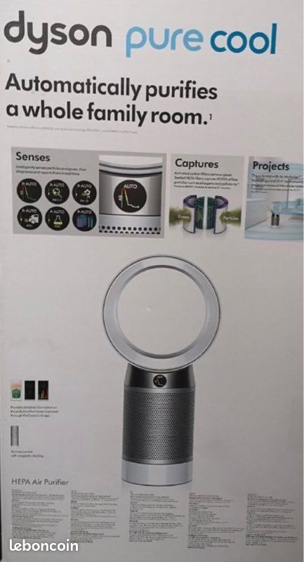 Ventilateur et purificateur d’air Dyson connecté (image 2)