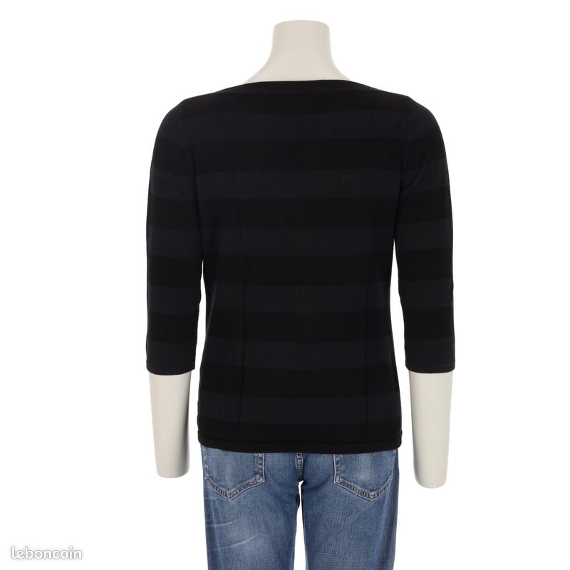 Lauren Ralph Lauren Pull Femme Taille M Noir #QWE4345 (image 2)