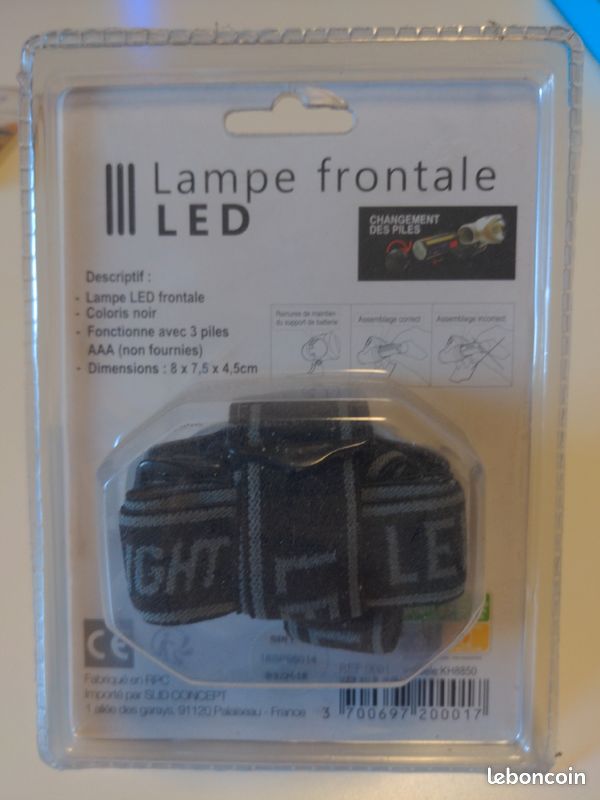 Lampe frontale led (image 2)