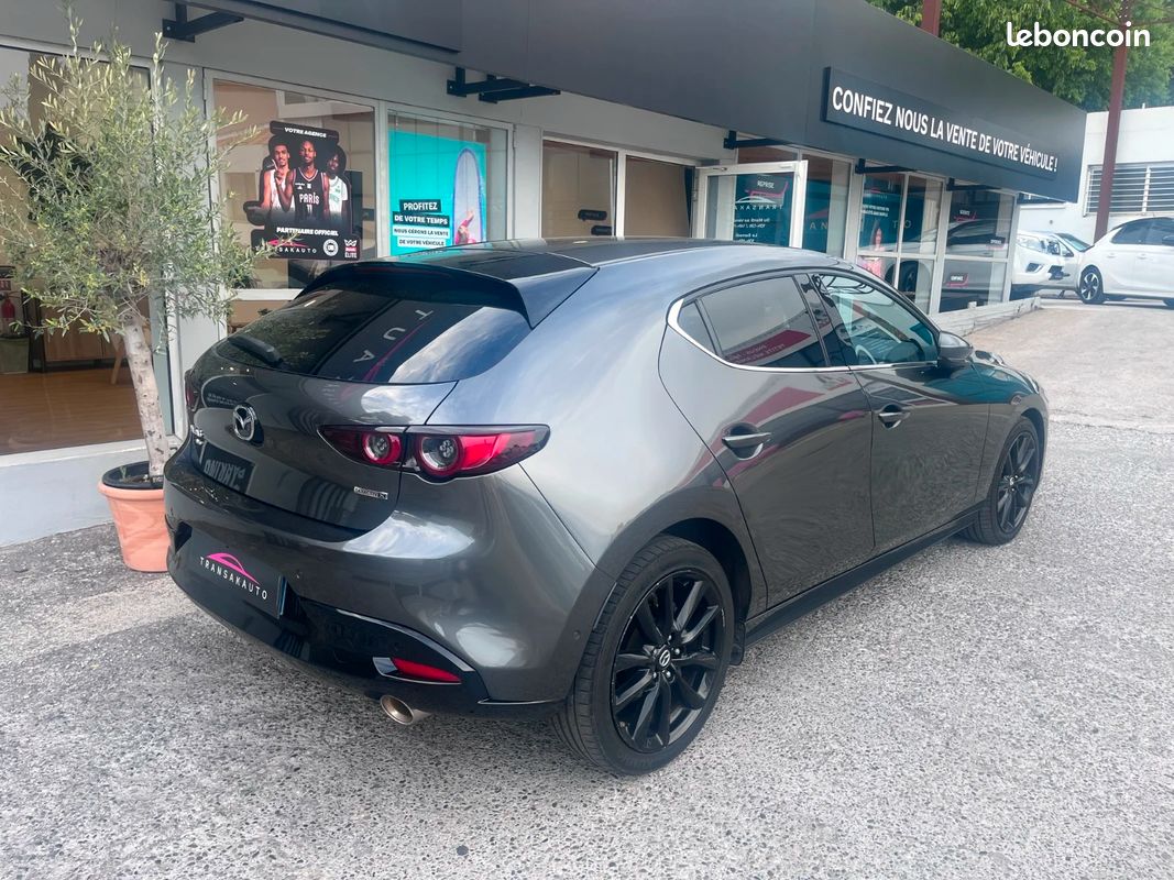MAZDA MAZDA 3 2.0 Skyactiv-x 180ch AWD Sportline / Suivit Mazda/ Vidange Neuve / Garantie Mazda / Bien Optionné / (image 4)