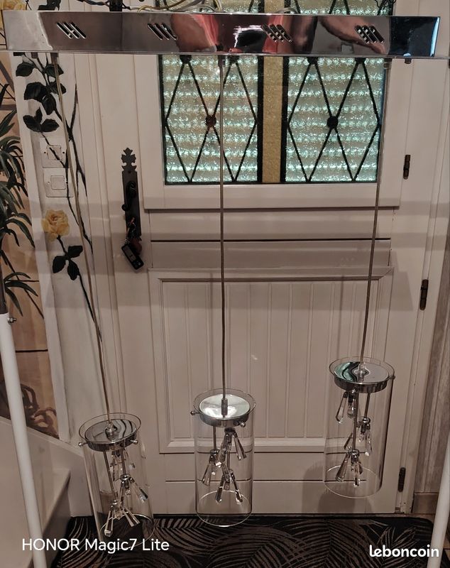 Lustre suspendu 3 lampes (image 4)