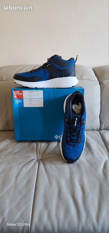 Chaussures FCUK COUNTY Mixtes Bleues - Taille UK 8 - Neuves Dans Leur Boîte - PSC 55€