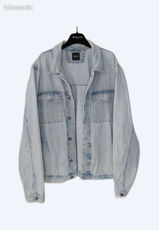 Veste Hugo Boss Marron Taille 54 - Coton Suédois - Occasion Très Bon État