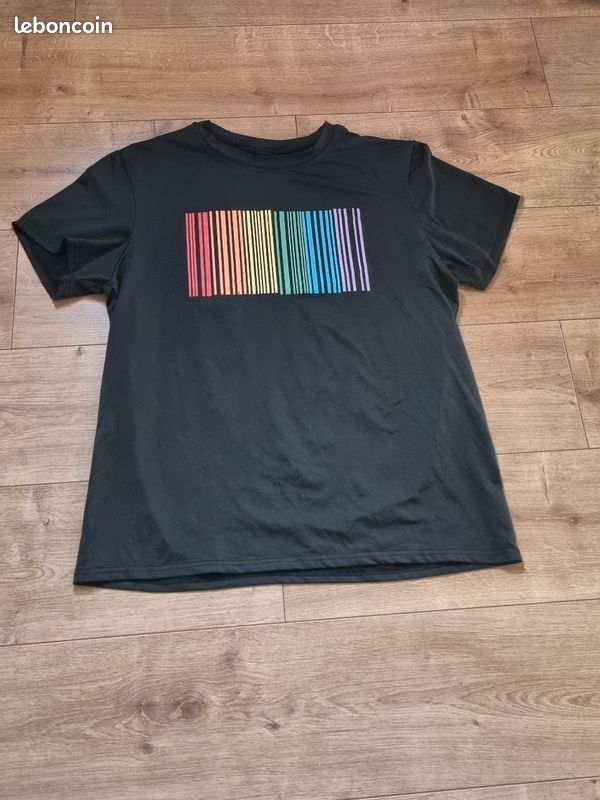 T-shirt code barre L/40 (image 1)