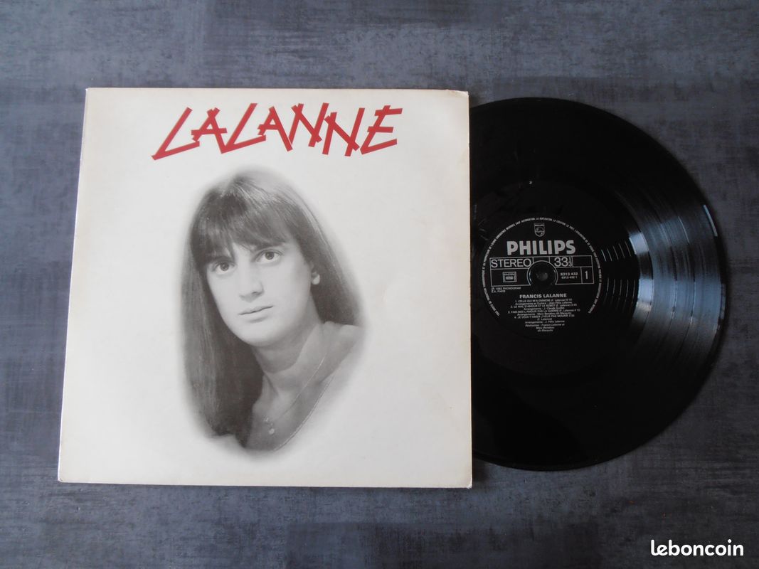 Vinyle 33 tours Francis Lalanne / label Philips / année 1982 (image 1)
