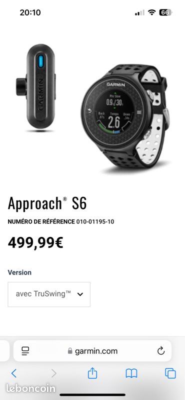 Montre Garmin GPS de golf (image 8)